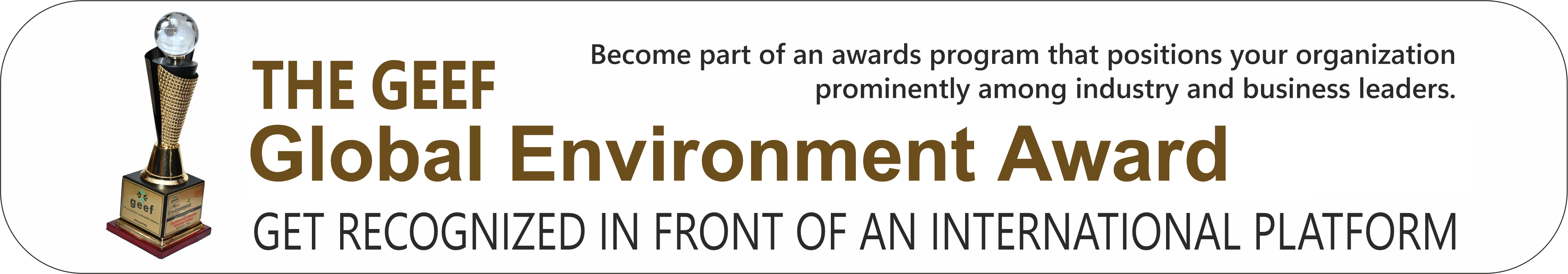 Environmental Excellence Awards banner